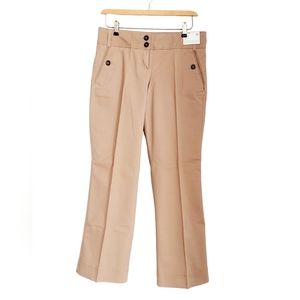 NWT New York & Company Mid Rise Straight Leg Chino Pants 10P